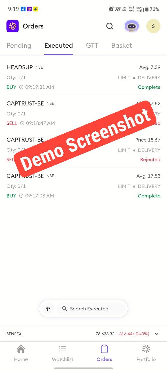 Demo Screenshot